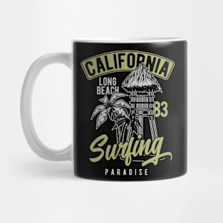 California surfing paradise Mug